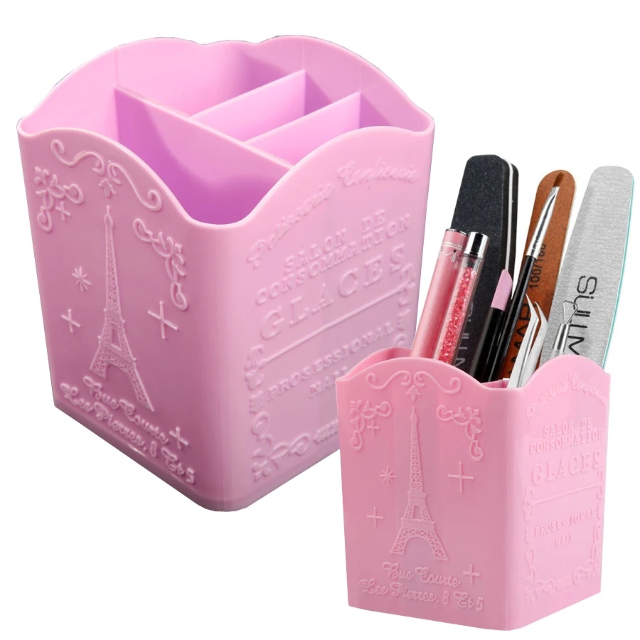 Nail Art Simple - 4-Compartment Nail Art Brush Holder, Storage