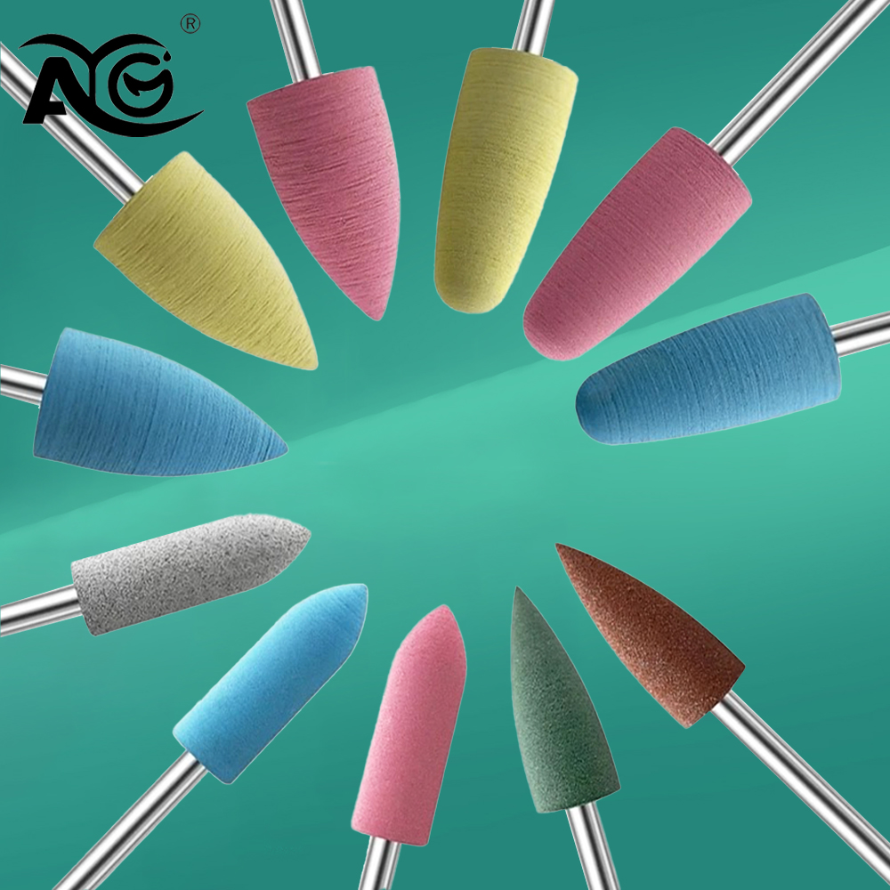 Nail Drill Machine - AG Dental Bits Rubber Silicon Nail