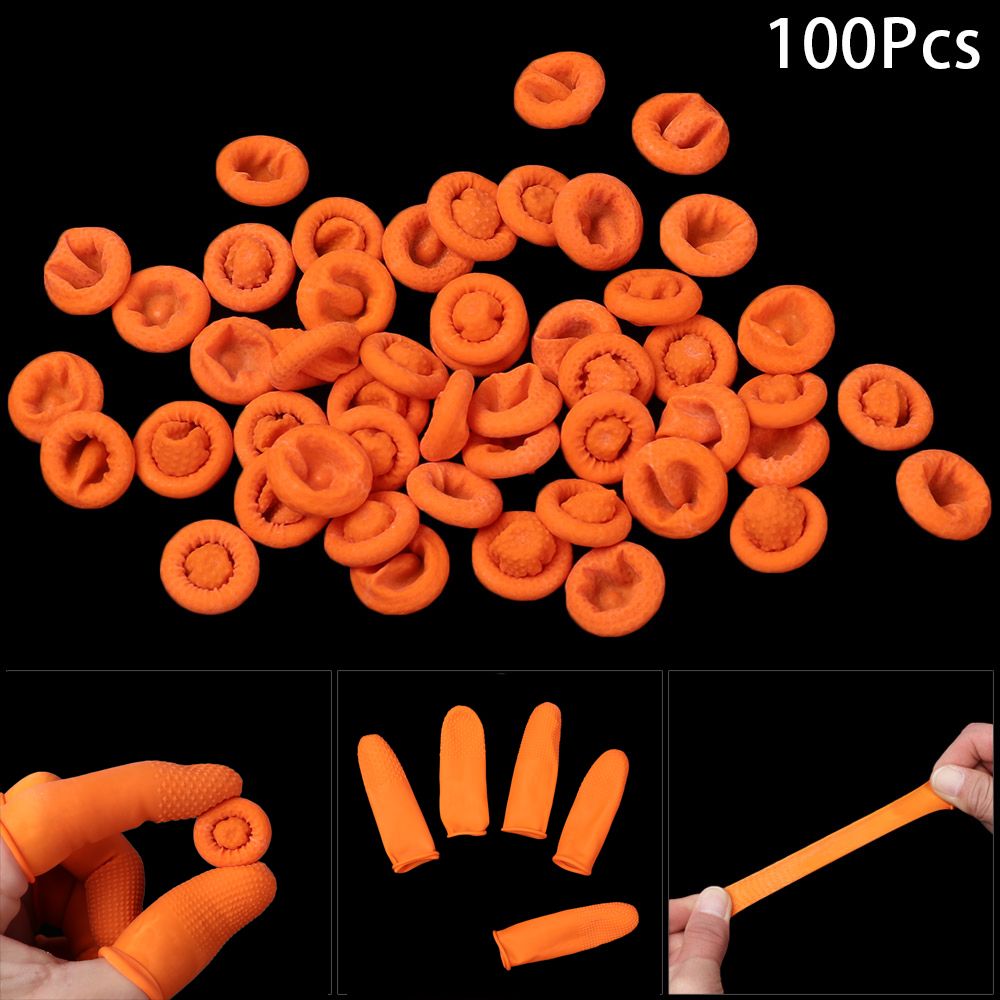 100PCS Reusable Finger Cover N - огляд і ціна Nail Art Natural