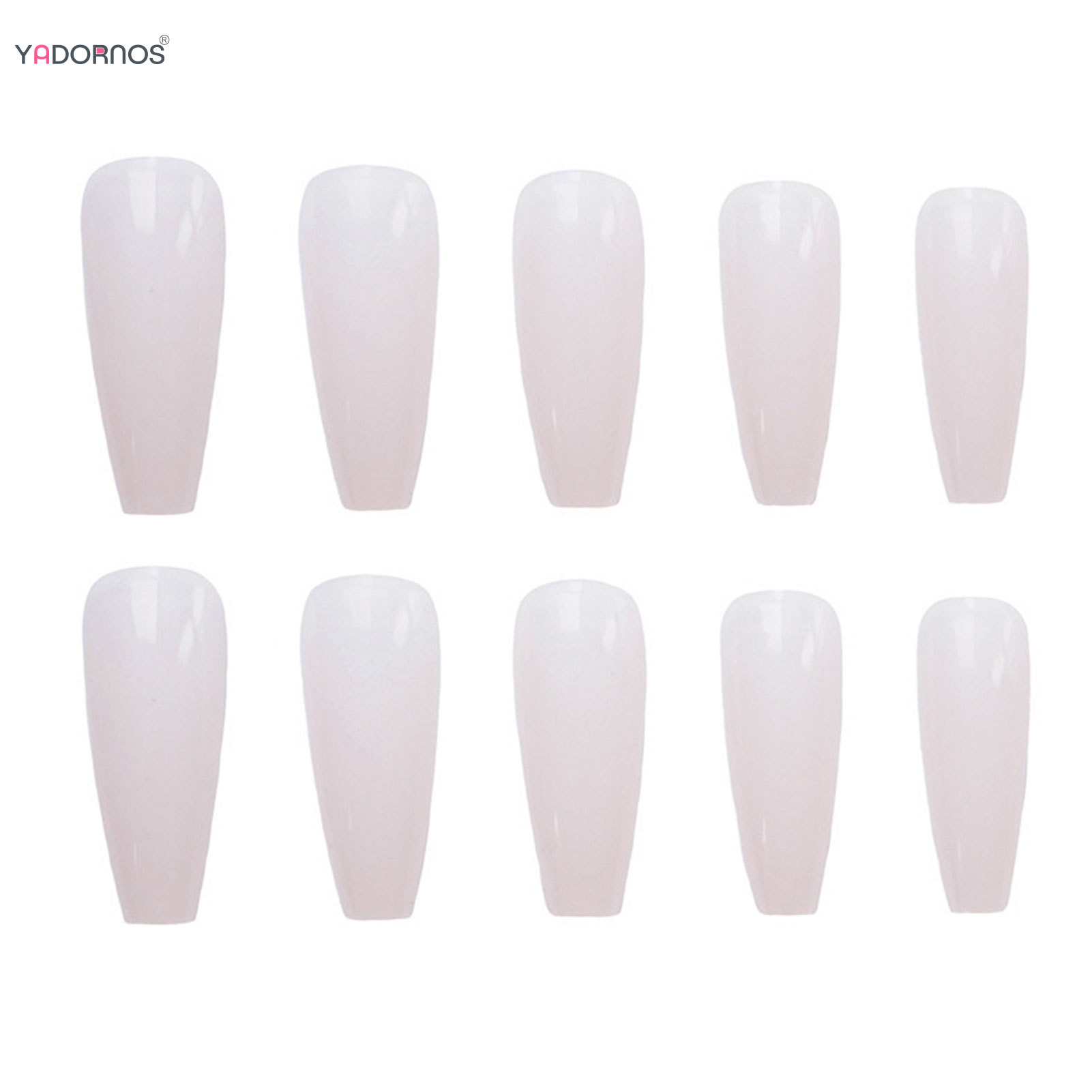 Nude Color Long Ballet Fake Na - огляд і ціна Nail Art Xs