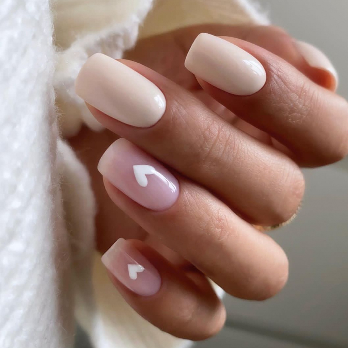 24Pcs Love Rainbow Press on Na - огляд і ціна Nail Art Natural