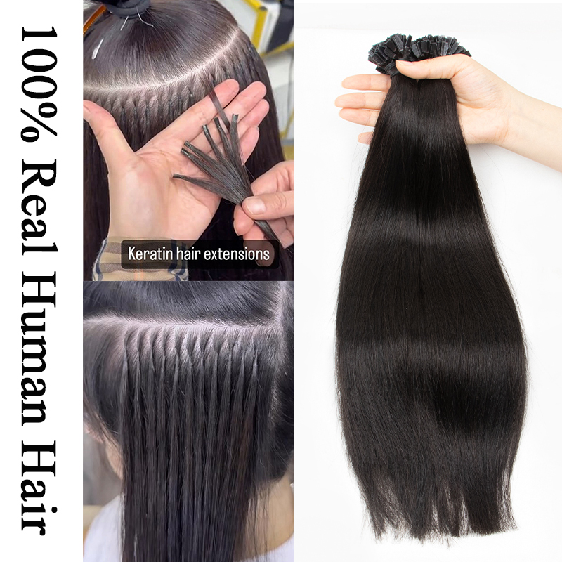 VADES K Tip Hair Extensions Hu - огляд і ціна Nail Art Natural