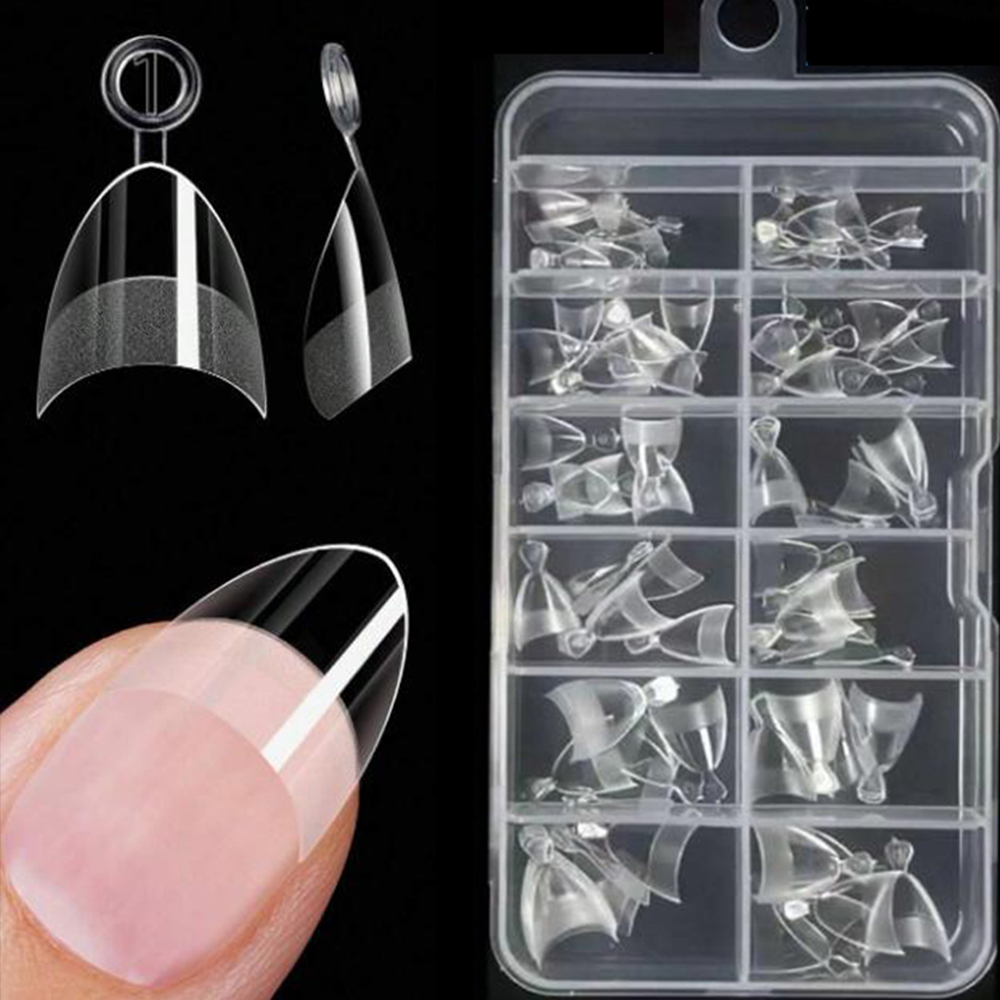 120/240pcs Extra Short Half Co - огляд і ціна Nail Art Xs