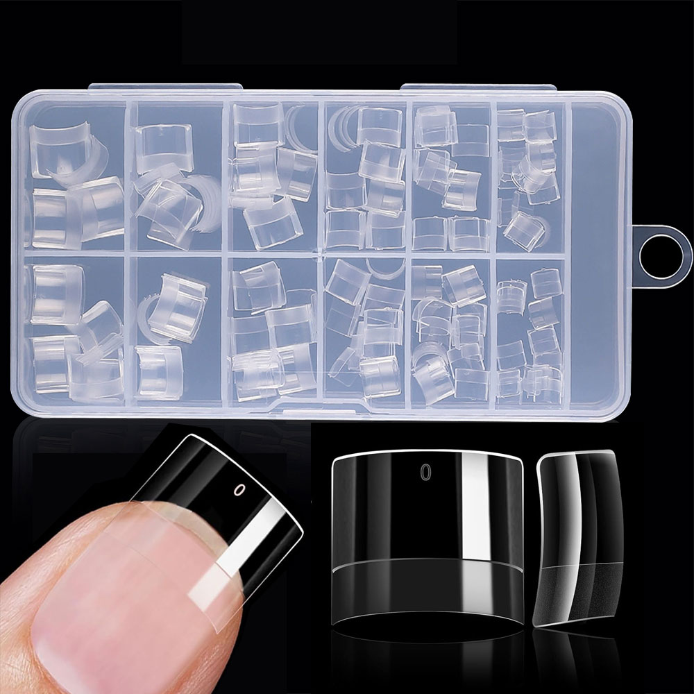 120/240pcs Extra Short Half Co - огляд і ціна Nail Art Xs