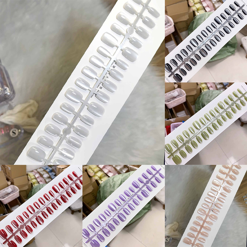 30Pcs Different Size Short Pre - огляд і ціна Nail Art Full Cat Eye