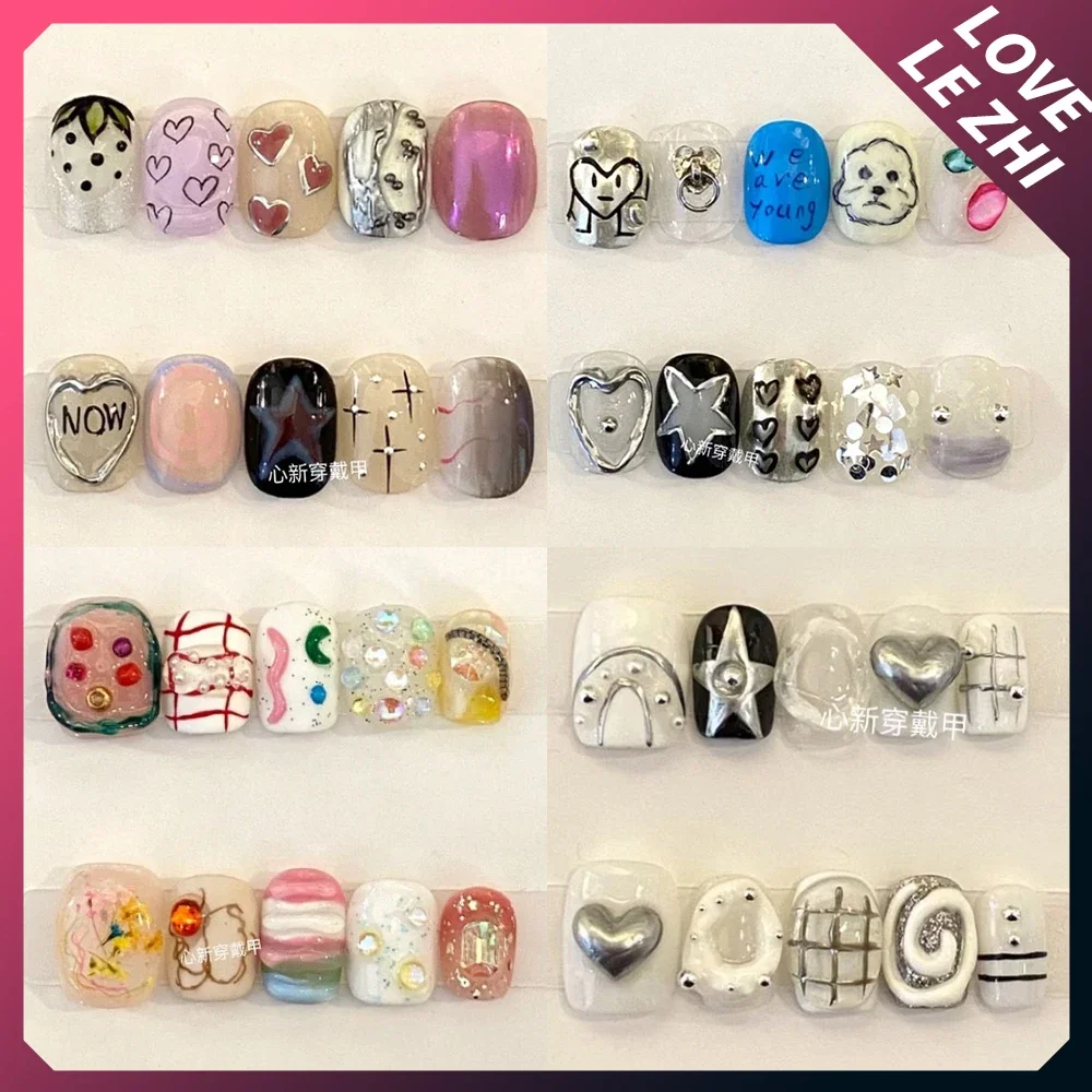 10Pcs Diy Creativity Funny Mas - огляд і ціна Nail Art Xs