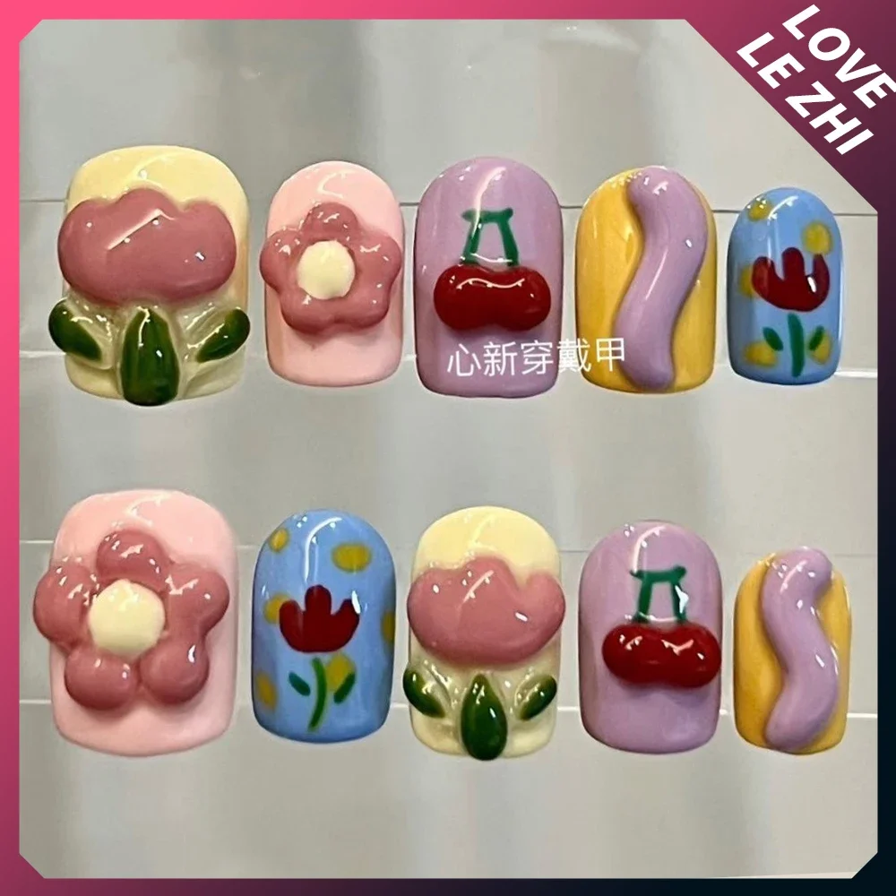10Pcs Diy Creativity Funny Mas - огляд і ціна Nail Art Xs