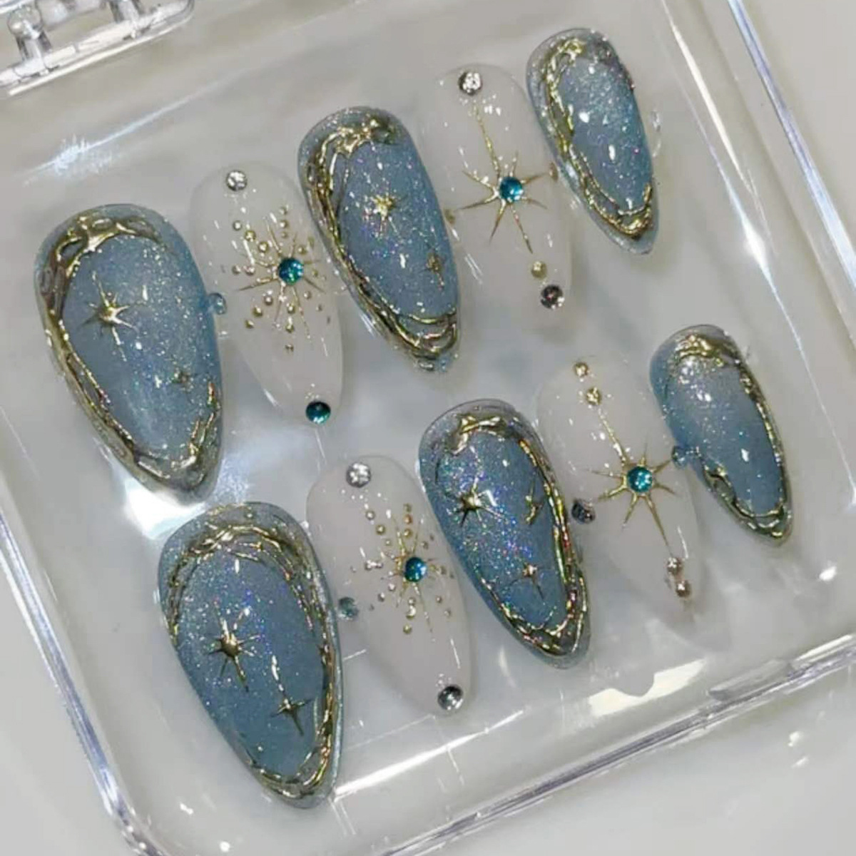 24pcs Gilded Starlight Stick o - огляд і ціна Nail Art Glitter