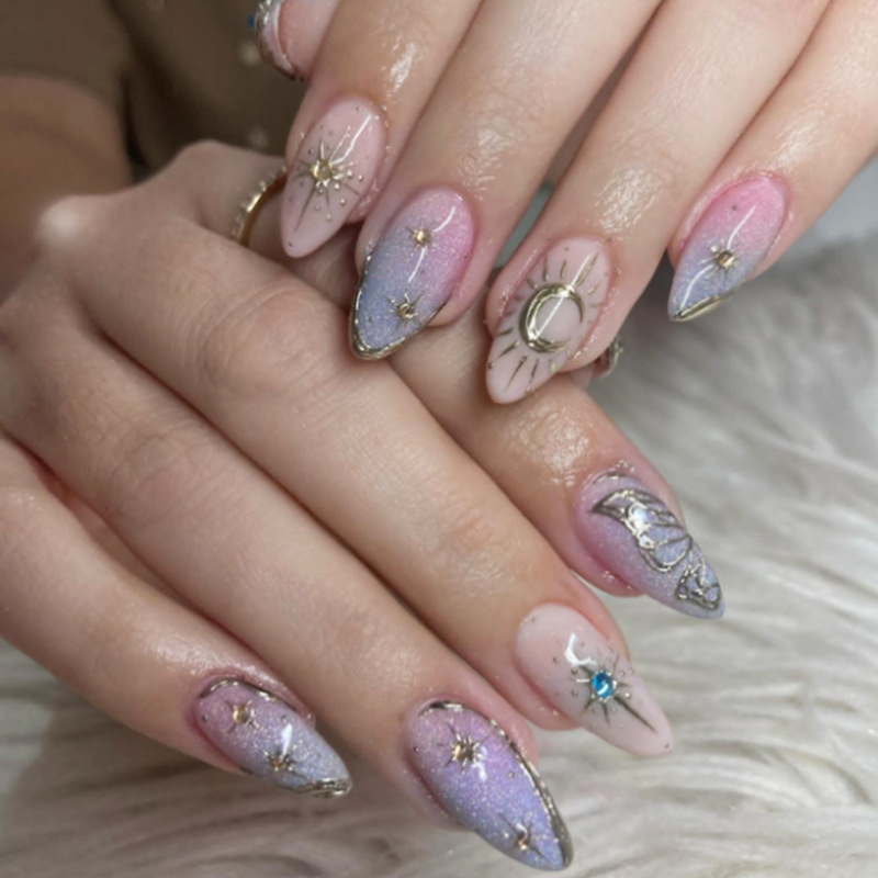 24pcs Gilded Starlight Stick o - огляд і ціна Nail Art Glitter