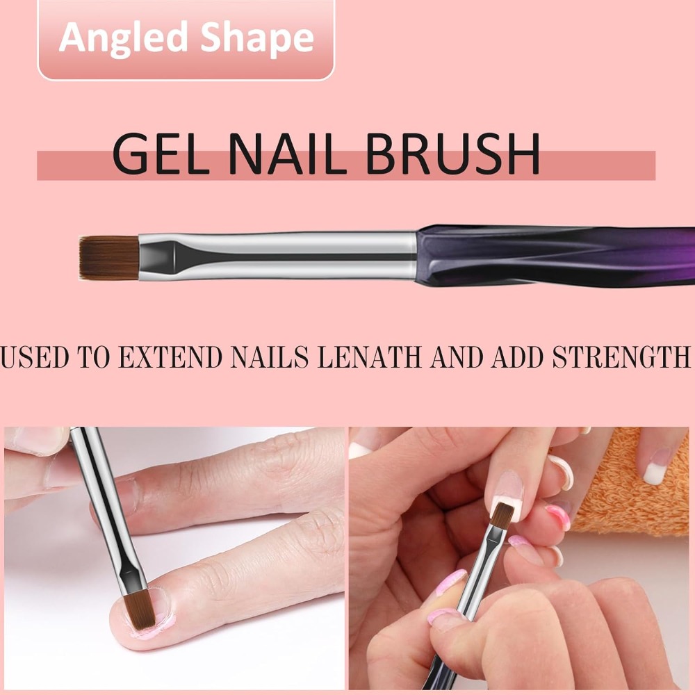 Nail Art Clean Up Brushes Set  - огляд і ціна Nail Art Oval