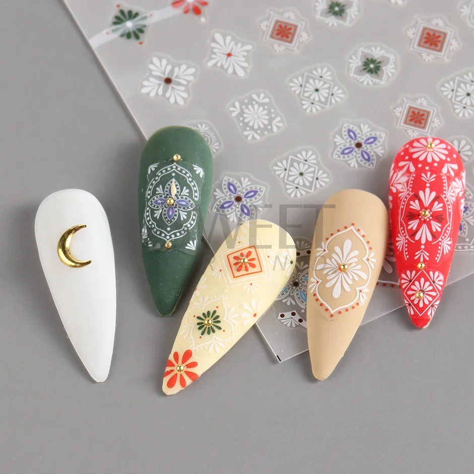 3D Bohemian Matte New Nail Sti - огляд і ціна Nail Art France