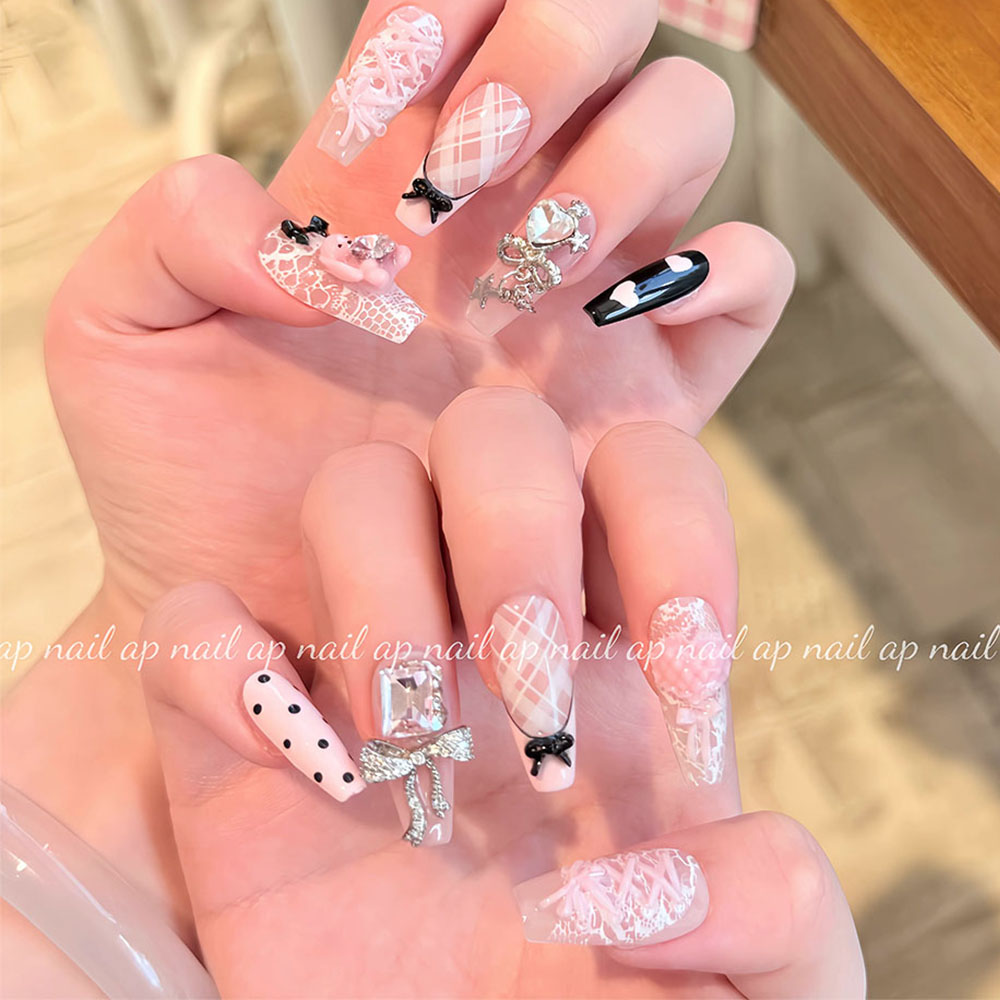 Cute Childlike Fun 3D Rilakkum - огляд і ціна Nail Art Strawberry