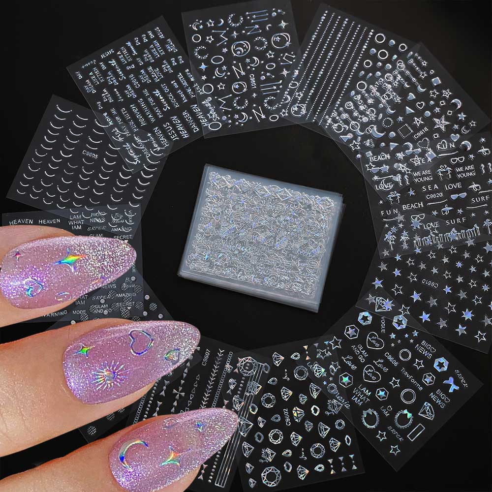 30Sheets Diamond Design Nail S - огляд і ціна Nail Art Maroon