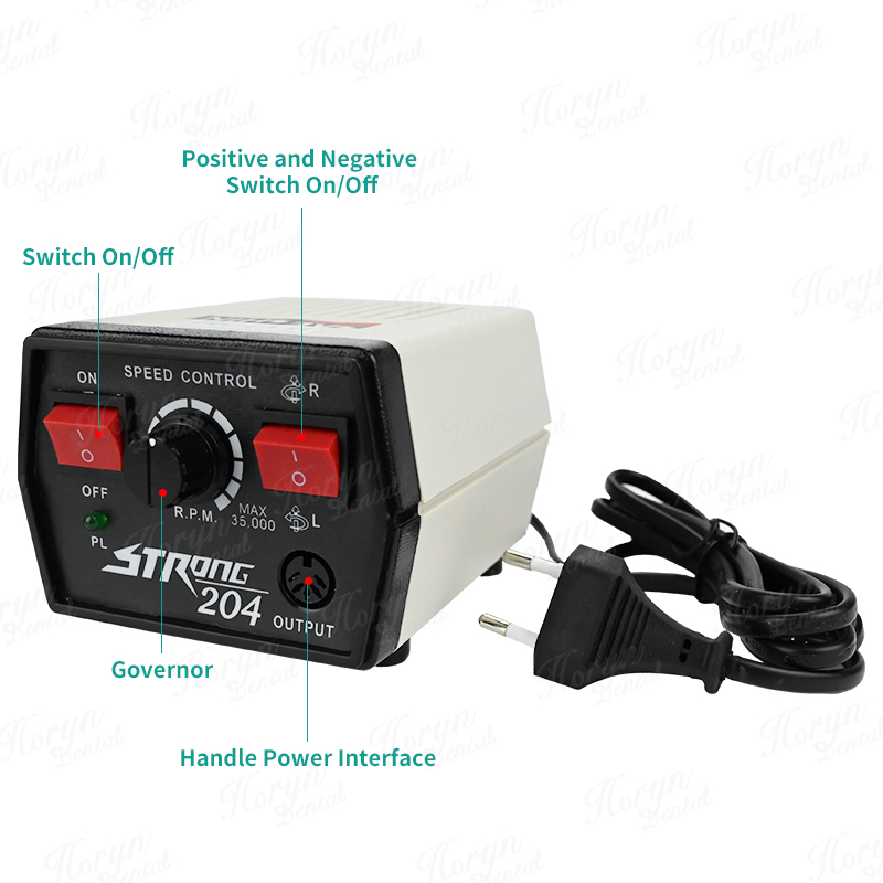 65W STRONG 204 Electric Micro  - огляд і ціна Nail Drill Machine