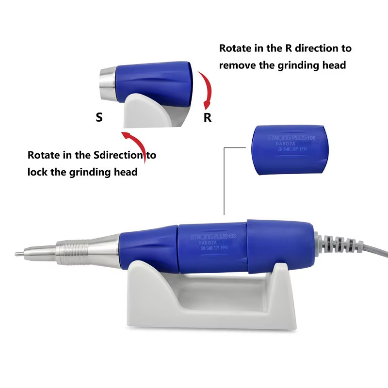 Micromotor Handpiece 40K RPM S - огляд і ціна Nail Drill Machine