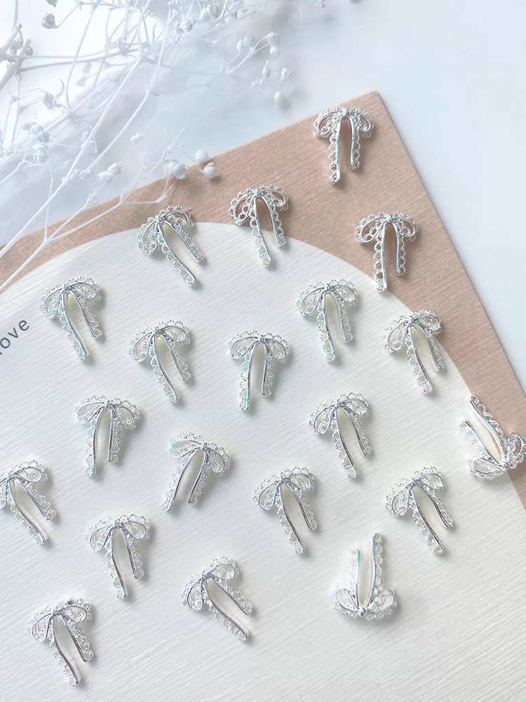 20 Pieces Set Of Sweet Lace Ho - огляд і ціна Nail Art Simple Elegant