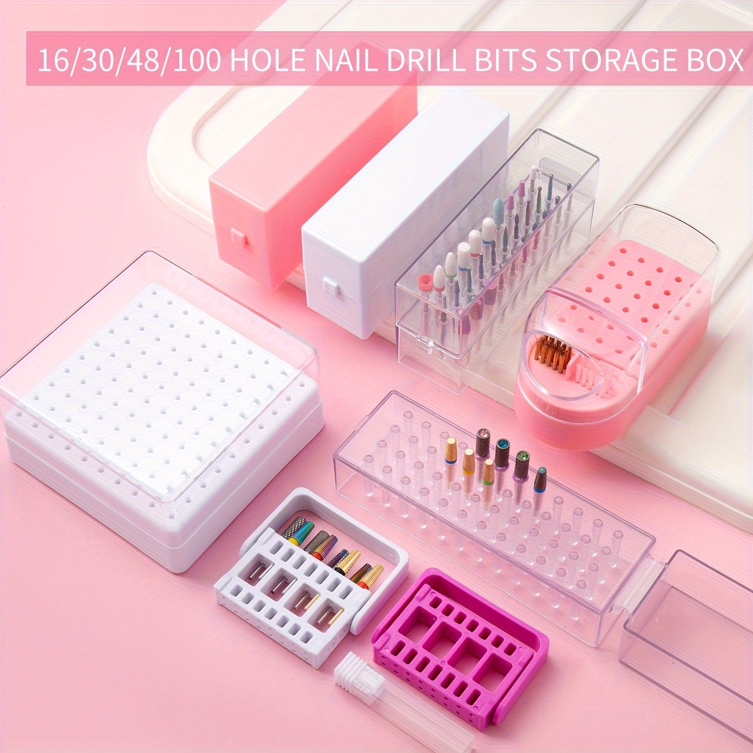 30/100 Hole 1PC of Various Sty - огляд і ціна Nail Drill Machine