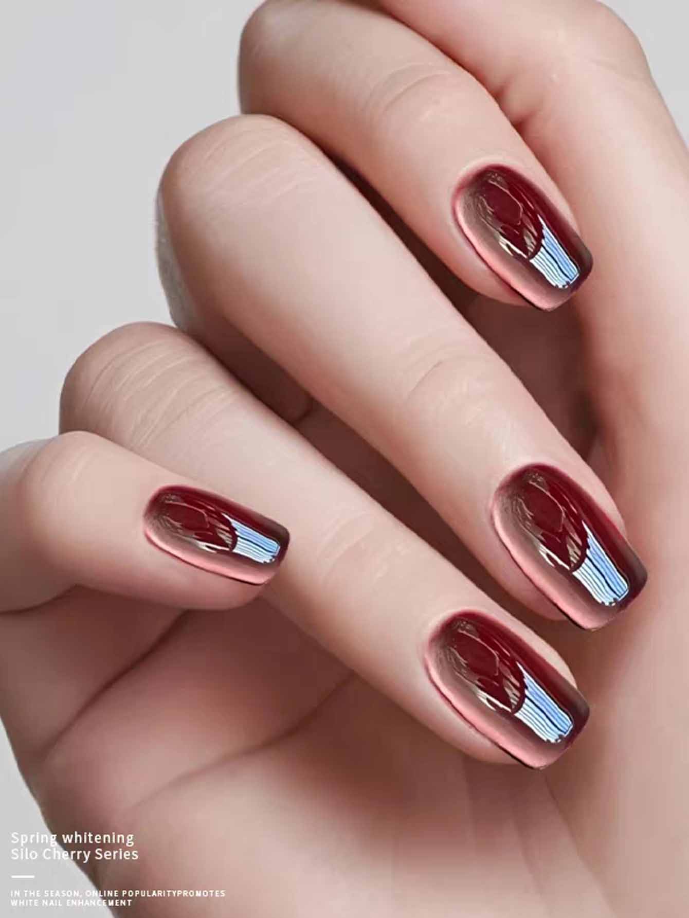 1PC 12ML Drunken Tango Cat Eye - огляд і ціна Nail Art Burgundy