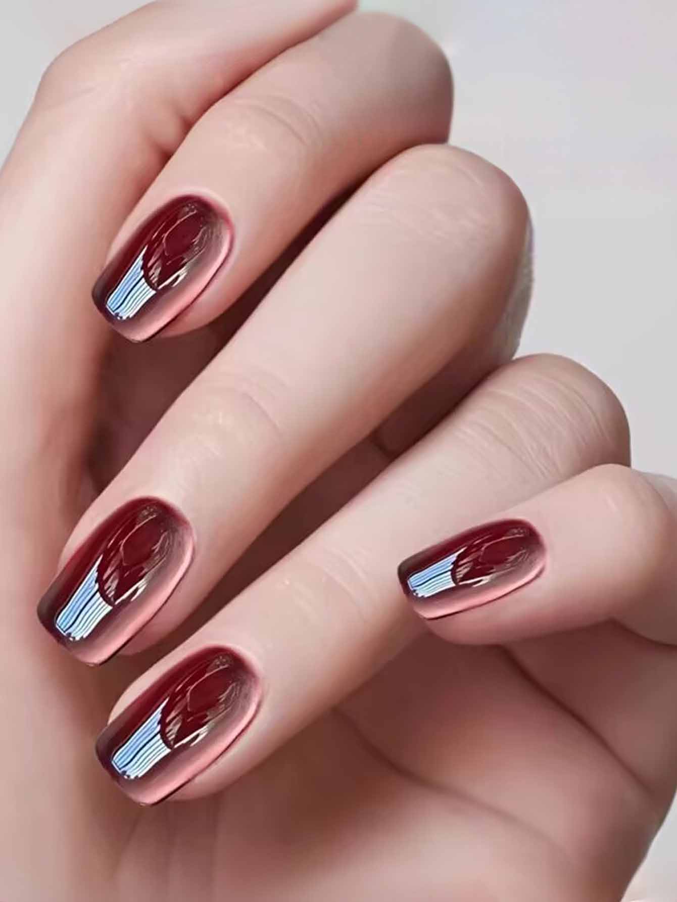 1PC 12ML Drunken Tango Cat Eye - огляд і ціна Nail Art Burgundy