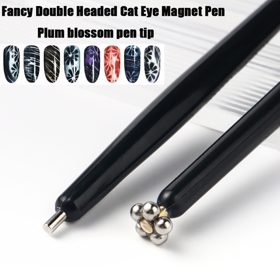 1/2pcs Fancy Double Headed Cat - огляд і ціна Nail Art Full Cat Eye