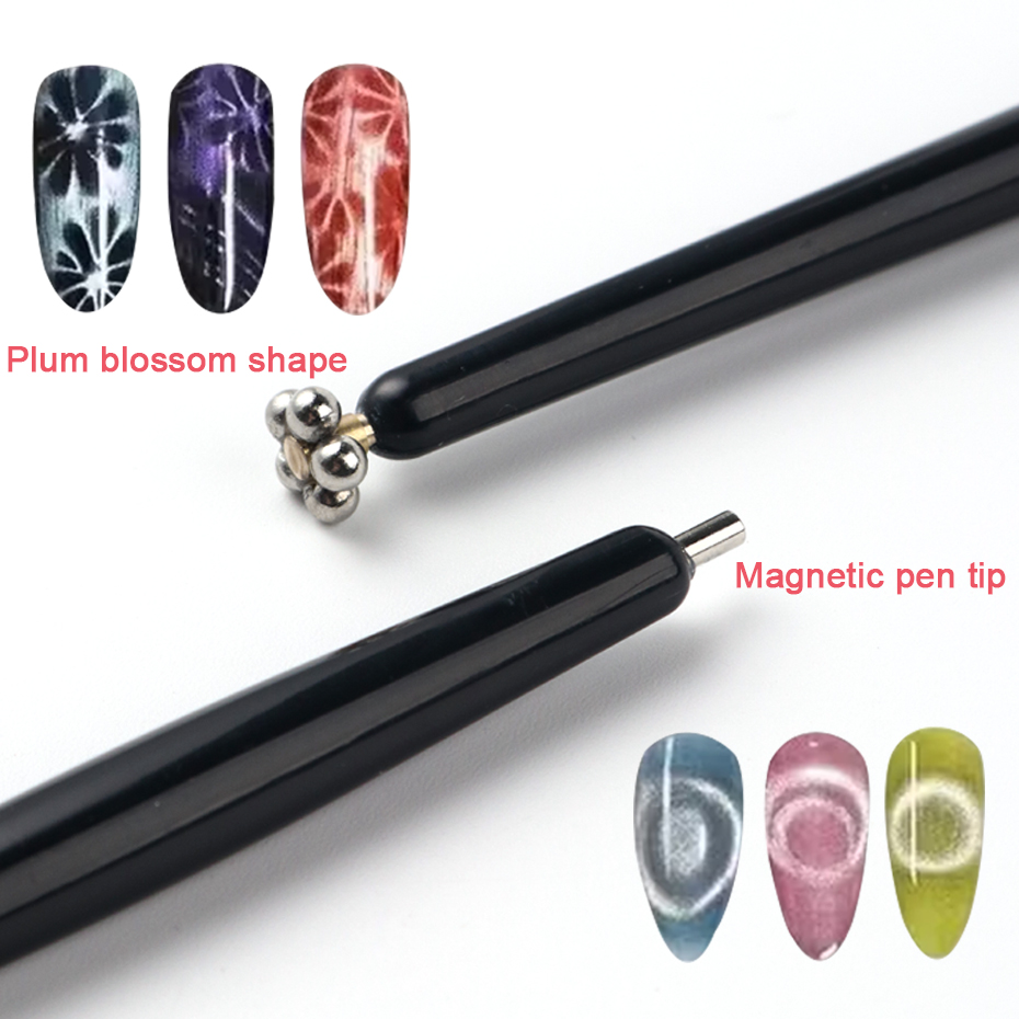 1/2pcs Fancy Double Headed Cat - огляд і ціна Nail Art Full Cat Eye