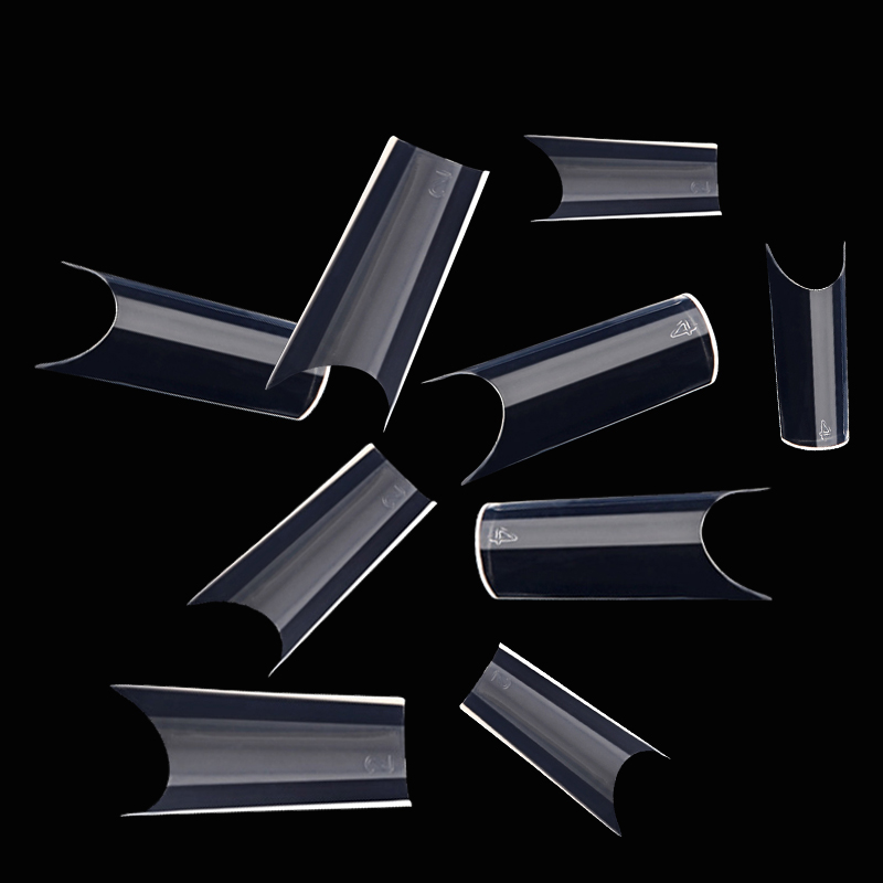 Nail Tips 500 Pcs C Curved Fak - огляд і ціна Nail Art Xs