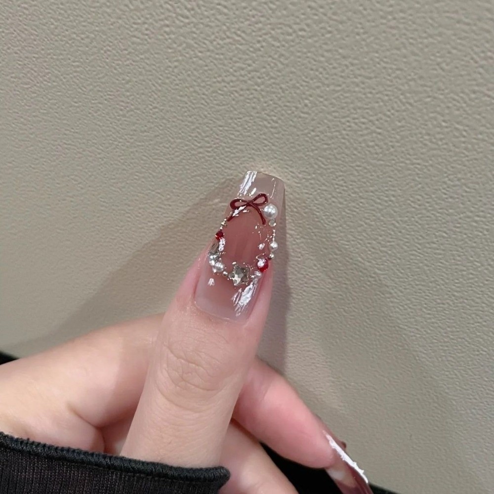 Wine Red Nail Art Decorations  - огляд і ціна Nail Art Burgundy