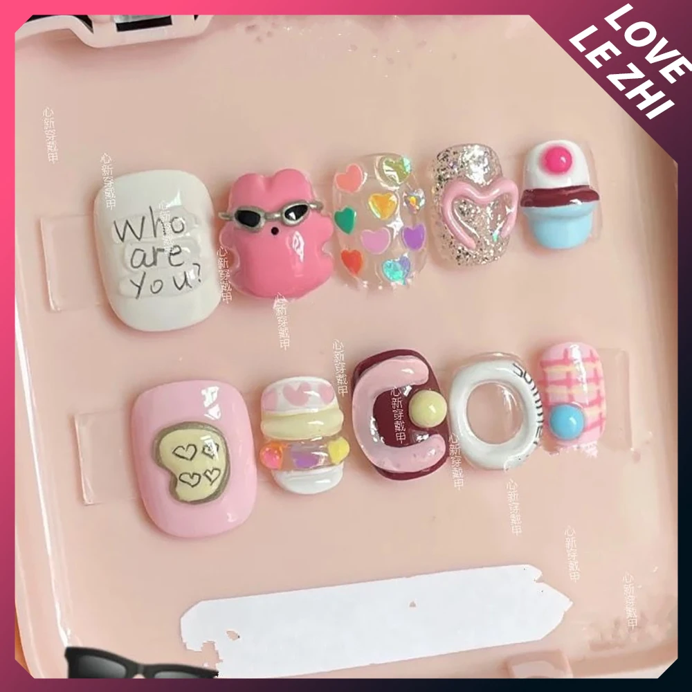 Diy Short Round Creativity Fun - огляд і ціна Nail Art Xs
