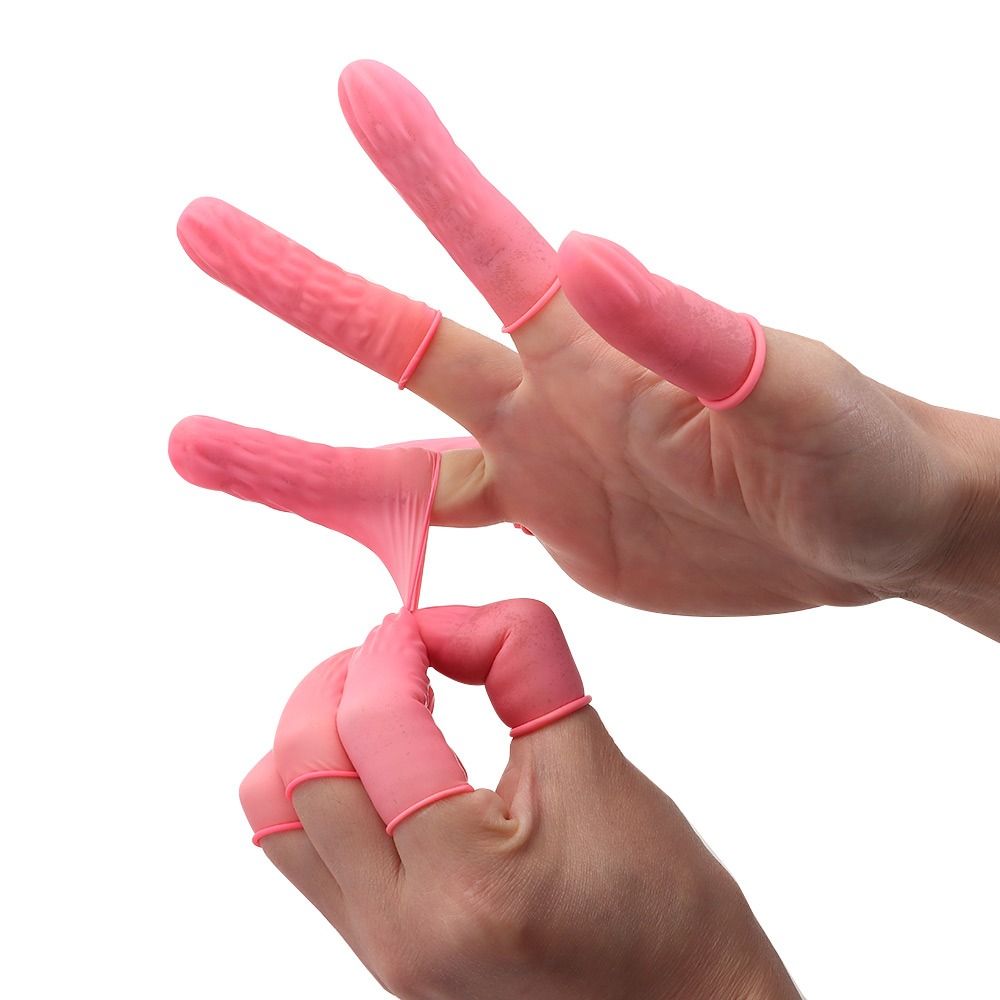 100PCS Disposable Finger Cover - огляд і ціна Nail Art Natural