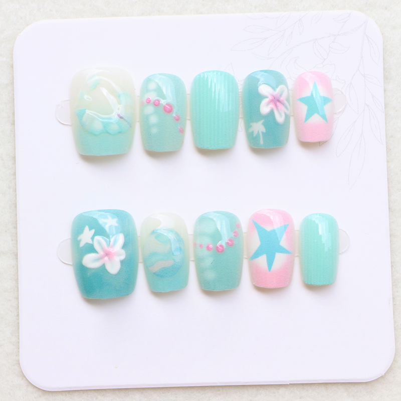 10Pcs Women Fashion Cute Straw - огляд і ціна Nail Art Strawberry