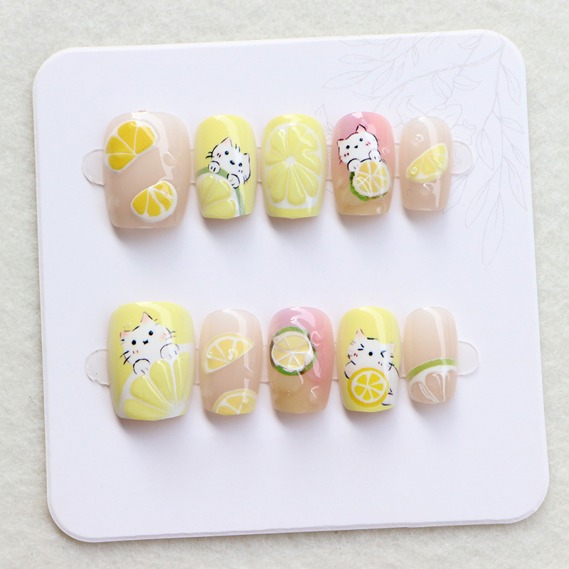 10Pcs Women Fashion Cute Straw - огляд і ціна Nail Art Strawberry