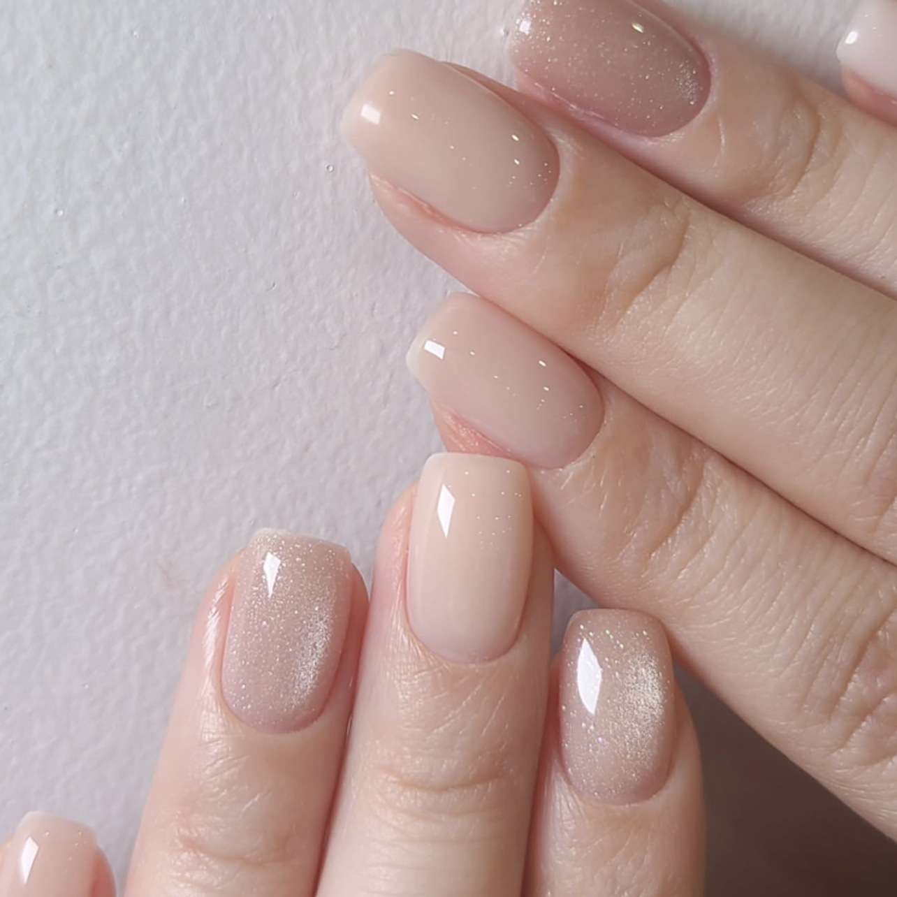 24Pcs French Glitter Press on  - огляд і ціна Nail Art Full Cat Eye