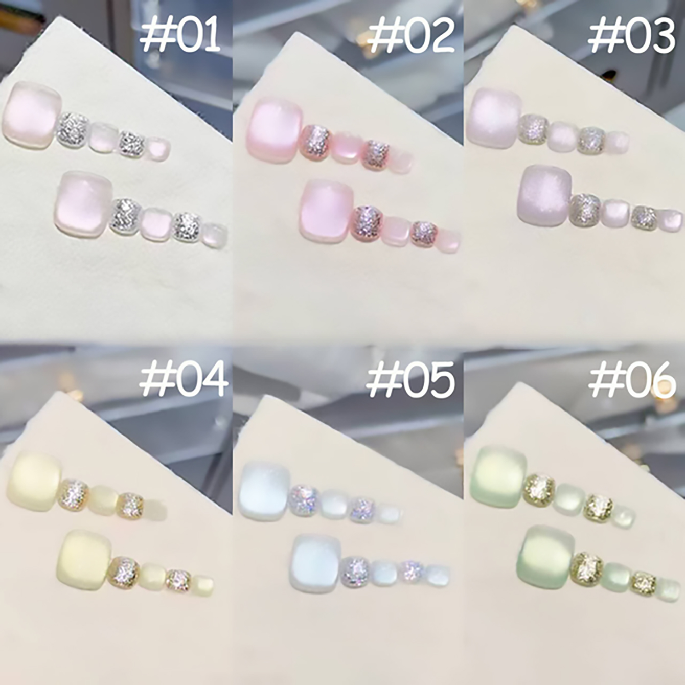 SHAKA 1pcs Summer Selection Sp - огляд і ціна Nail Art Cat Eye Simple