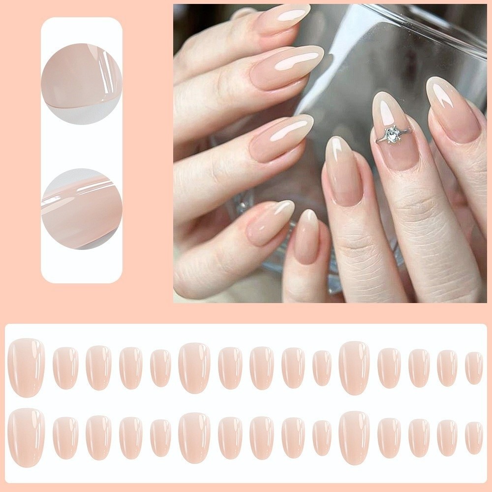 150pcs Fashion Glossy Finish F - огляд і ціна Nail Art Natural