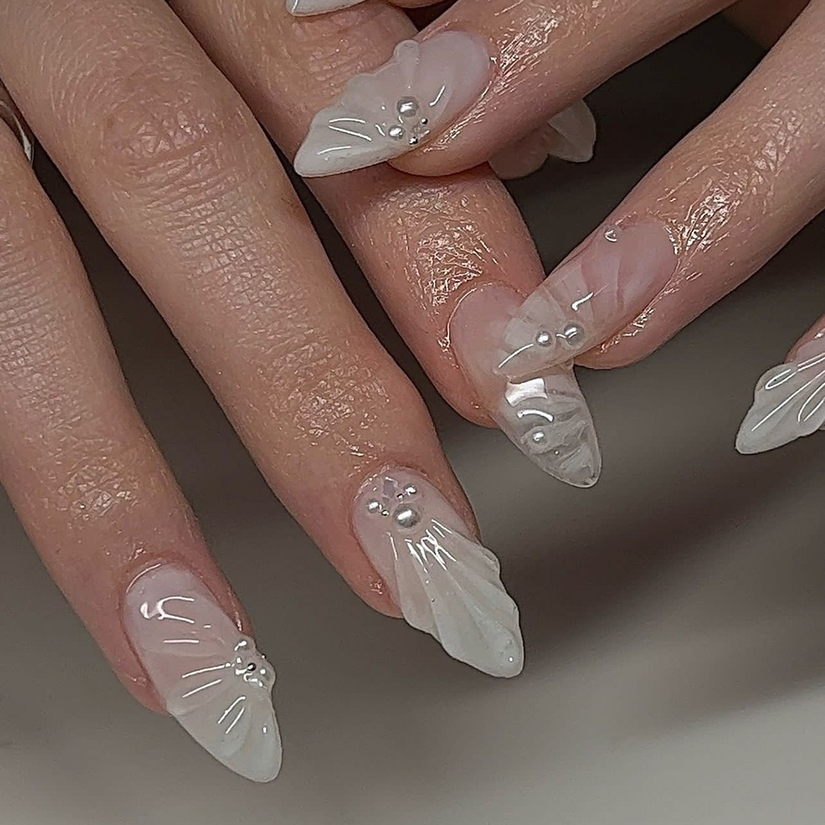 24pcs Simple Green French Fake - огляд і ціна Nail Art Oval