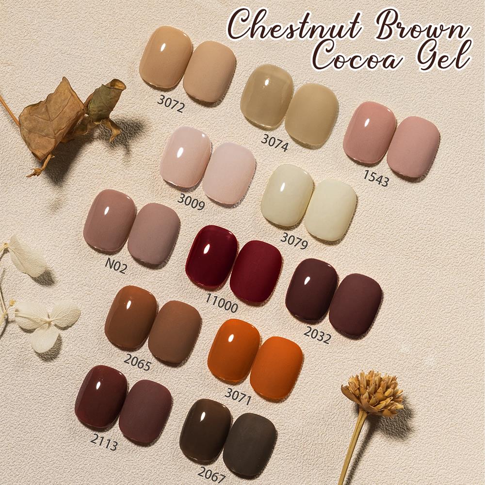 Clou Beaute Autumn Winter Gel  - огляд і ціна Nail Art Burgundy
