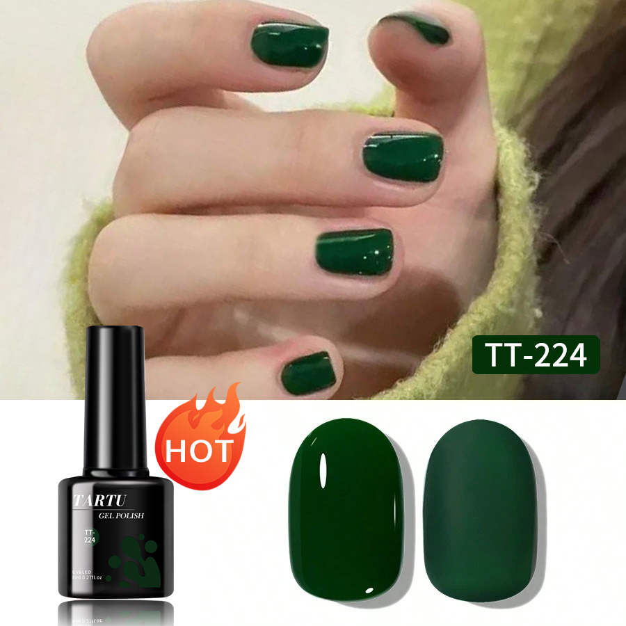 TARTU 8ml Gel Nail Polish 63 C - огляд і ціна Nail Art Burgundy