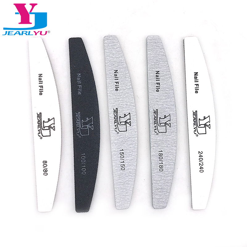2/5pcs/lot Moon Nail File Mix  - огляд і ціна Nail Art Maroon