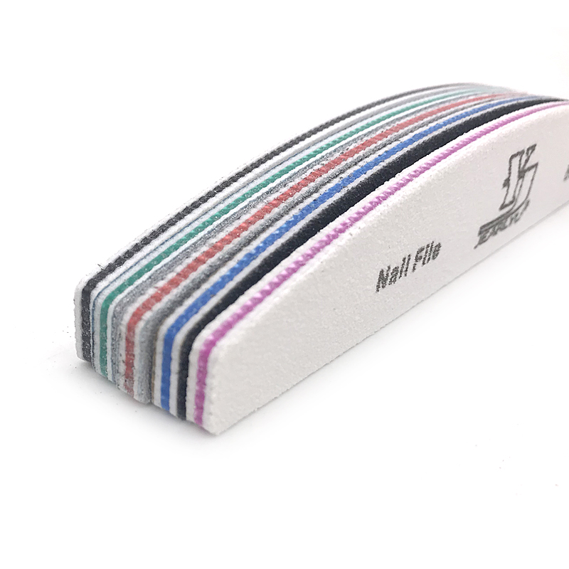 2/5pcs/lot Moon Nail File Mix  - огляд і ціна Nail Art Maroon