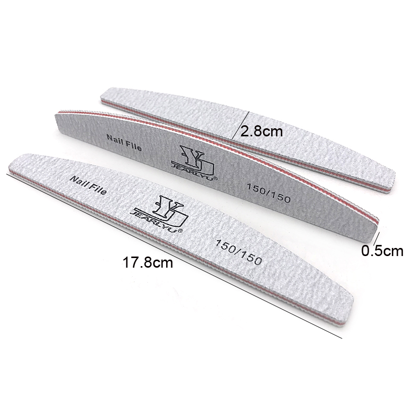 2/5pcs/lot Moon Nail File Mix  - огляд і ціна Nail Art Maroon