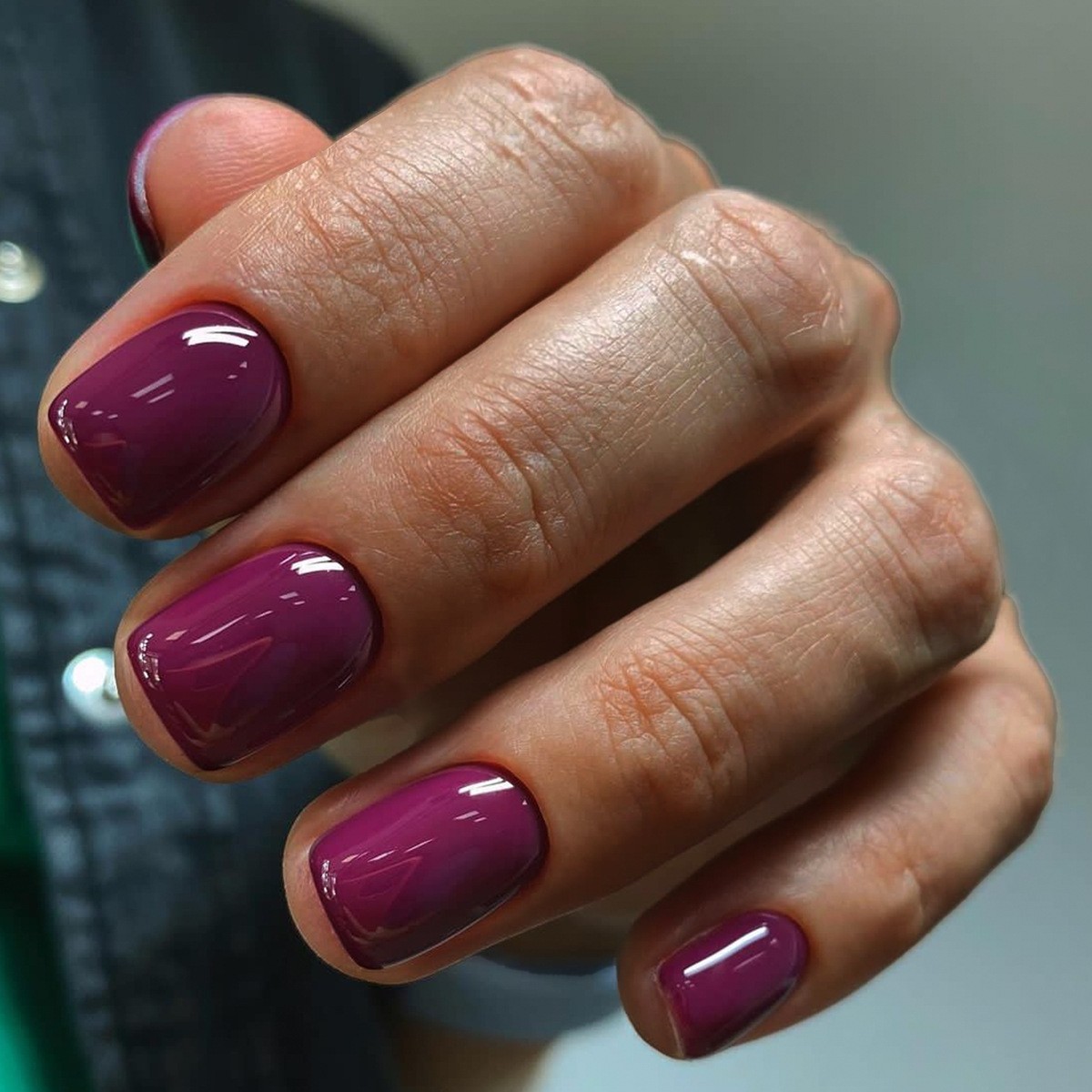 24p French Short Solid Color F - огляд і ціна Nail Art Simple Elegant