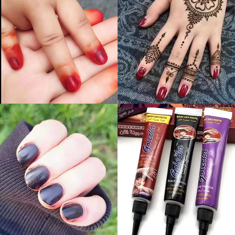 Henna Nail 25g Bottle Dye last - огляд і ціна Nail Art Natural