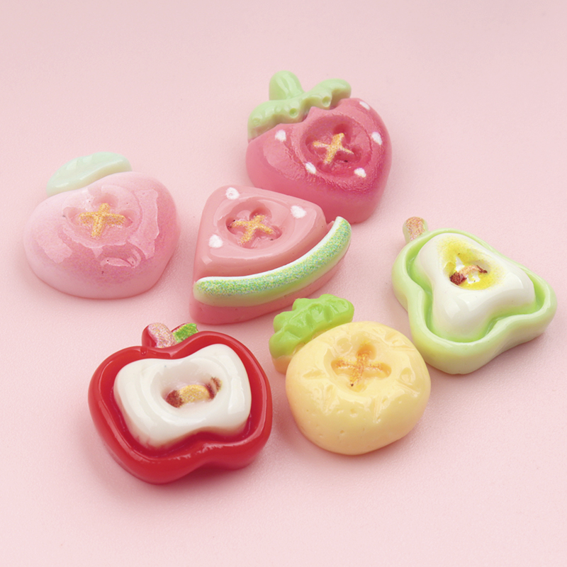 50/500pcs Mini Simulated Fruit - огляд і ціна Nail Art Strawberry