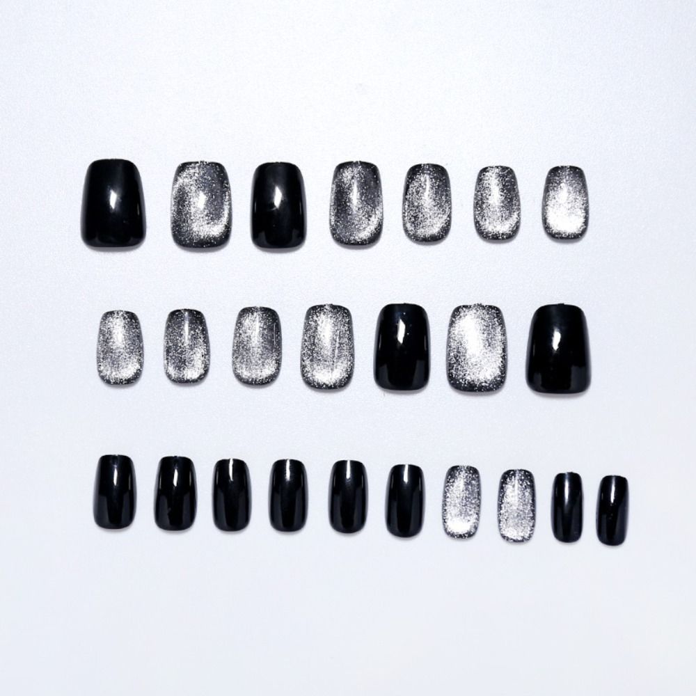 24PCS Reusable Cat Eye Press o - огляд і ціна Nail Art Full Cat Eye