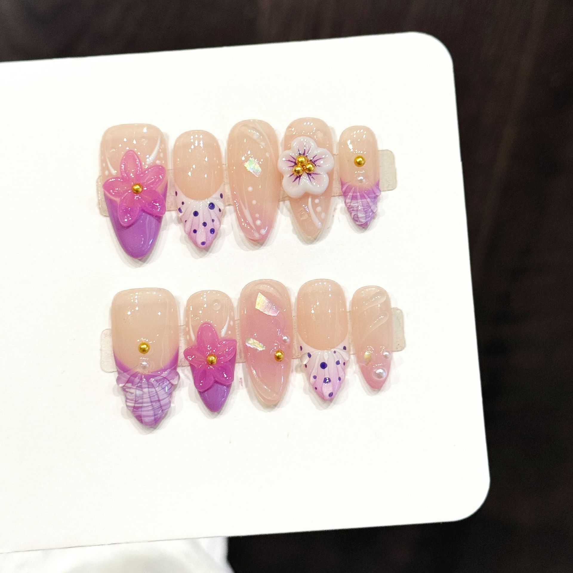 10Pcs Summer Lovely  Red Straw - огляд і ціна Nail Art Strawberry