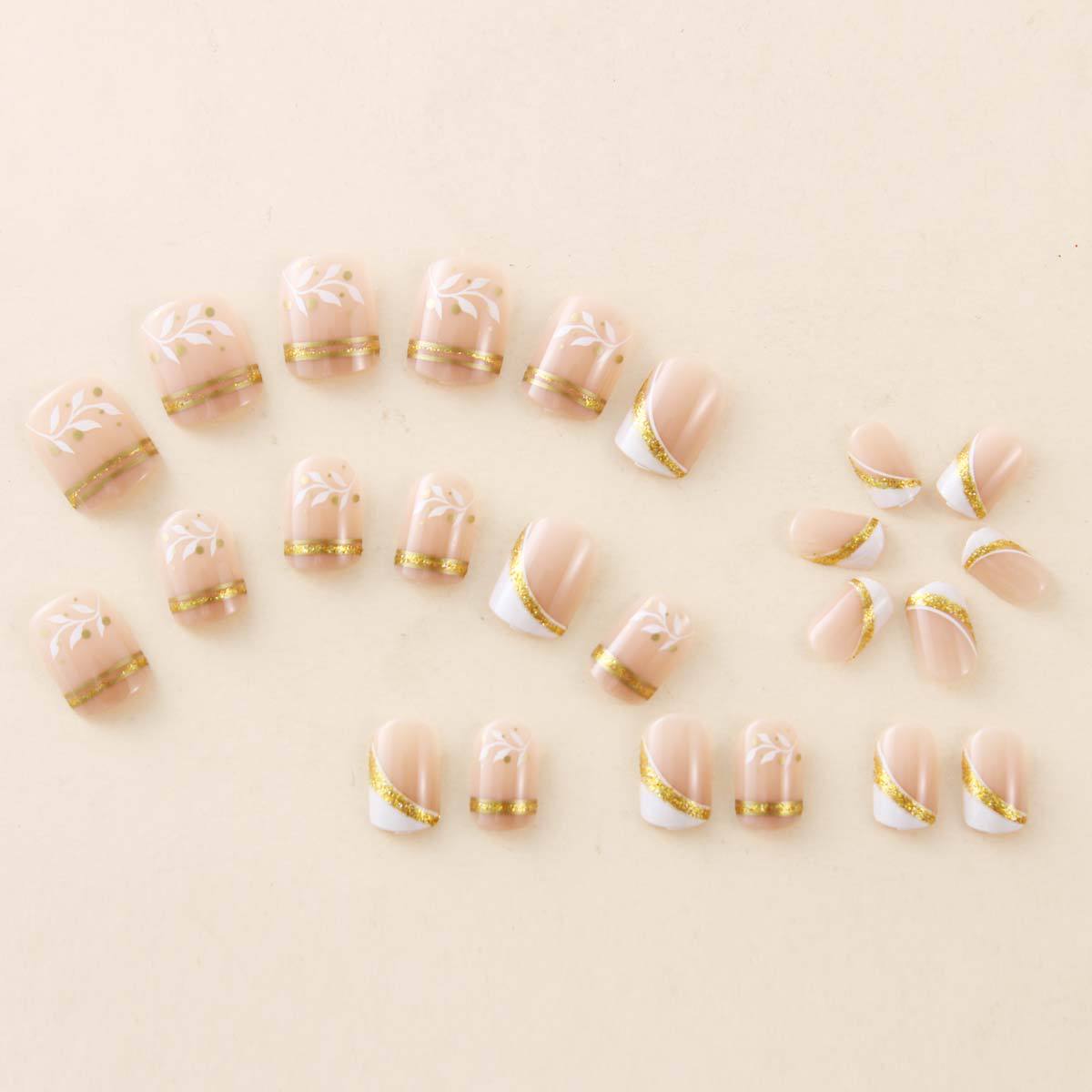 Short Medium fake nails for wo - огляд і ціна Nail Art Glitter