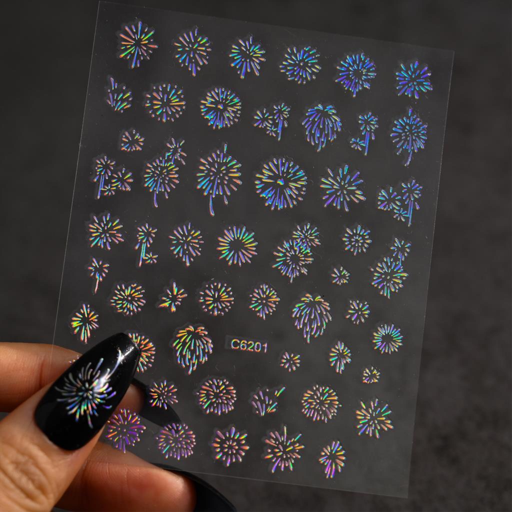 1PC Laser Fire Work Nail Stick - огляд і ціна Nail Art France