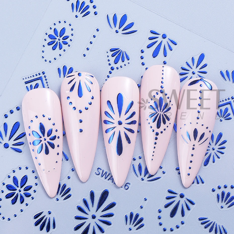 3pcs Bohemian Style Nail Stick - огляд і ціна Nail Art France