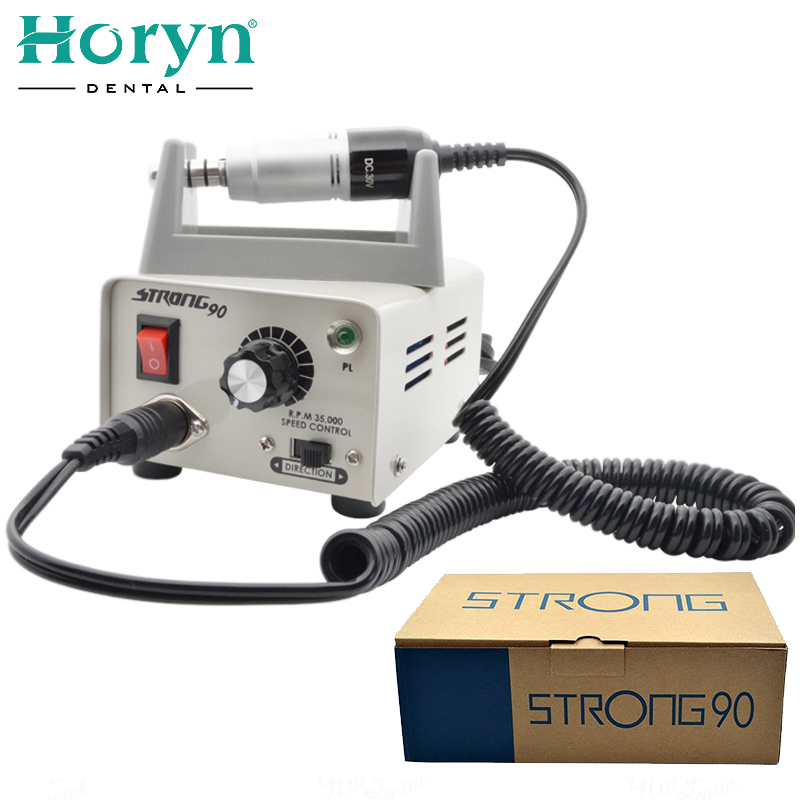 65W Strong 90 Micromotor 102L/ - огляд і ціна Nail Drill Machine