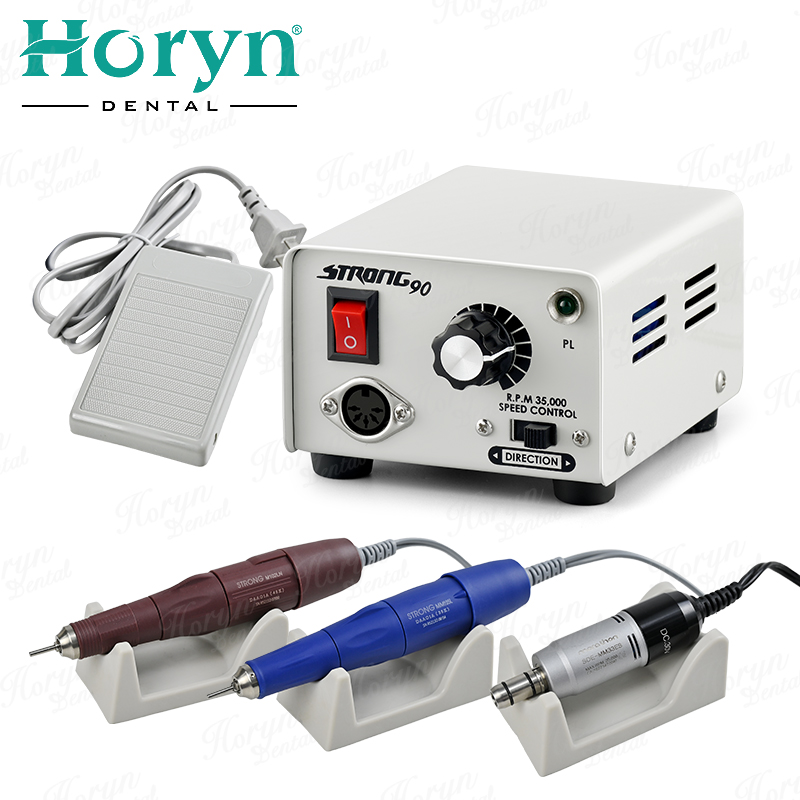 65W Strong 90 Micromotor 102L/ - огляд і ціна Nail Drill Machine